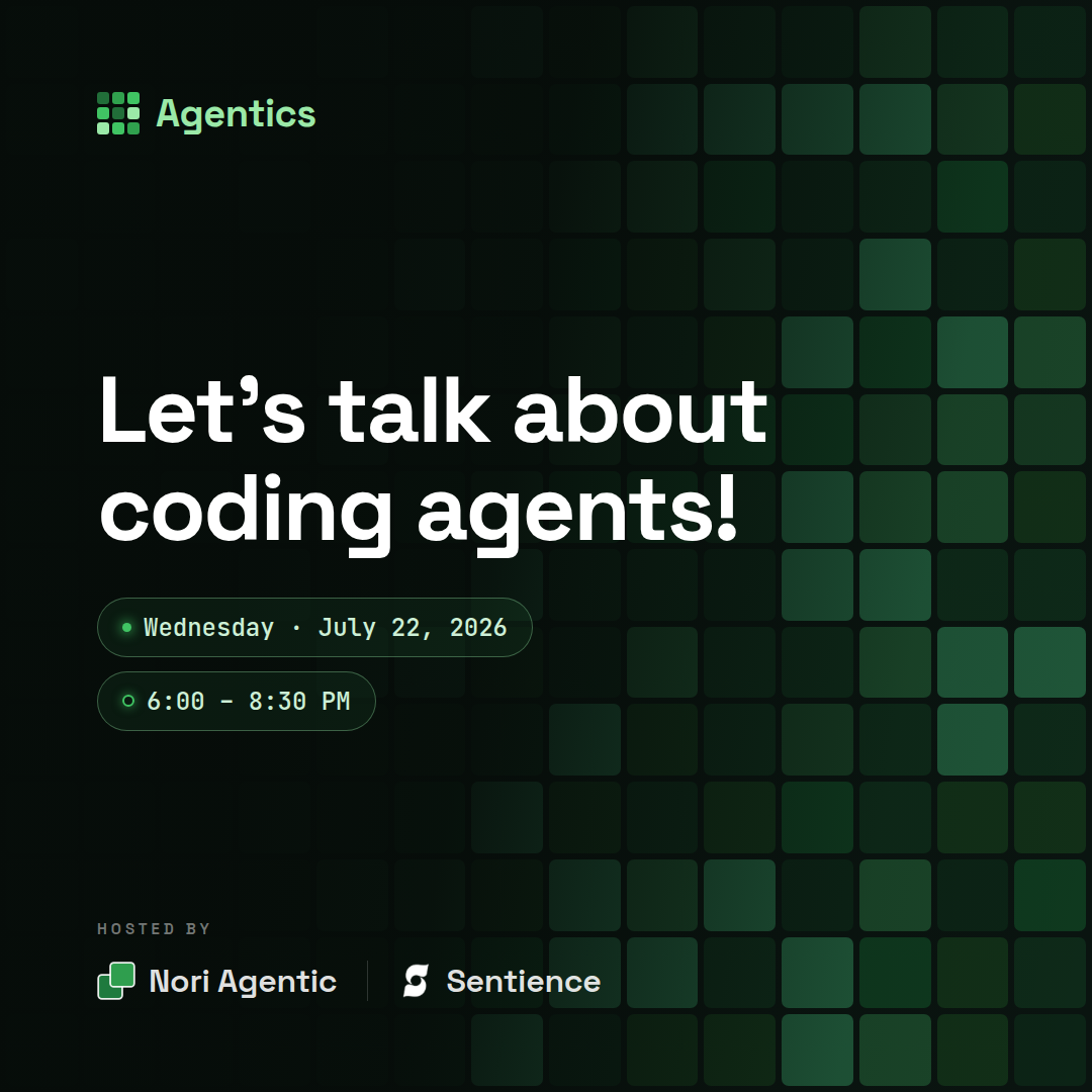 Agentics Biweekly #1 — Let's talk about coding agents